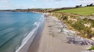 Carne Beach on the Roseland Peninsula in Cornwall