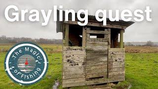 FISH GALORE! Exclusive chalk stream fishing in a brutal storm