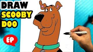 EASY How to Draw SCOOBY DOO