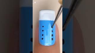 Easy nail design but elegant