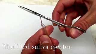 Modified saliva ejector