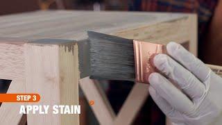 How To Finish Wood 101 | The Home Depot