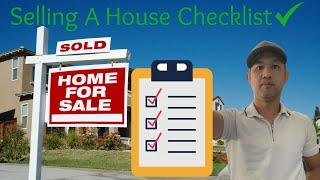 Selling a House Checklist