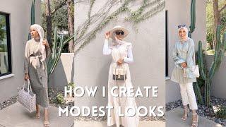 How I Plan Modest Hijabi Outfits + Pack with Me!