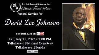 David Lee Johnson Funeral Service presented by Tillman Funeral Home