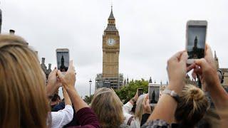 Listen to Big Ben's bongs sound for last time before they fall silent