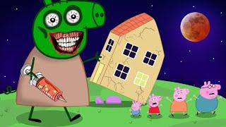 Zombie Apocalypse, Zombies Appear At The Pig City‍️ | Peppa Pig Funny Animation
