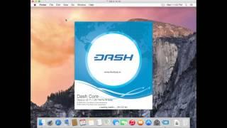 Dash: 达世币 - 钱包设置教程 - Mac 版 (Wallet Install) = Chi15E02