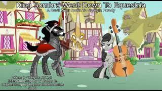 King Sombra Went Down To Equestria (An RVC AI Song Cover by VA Bobby G)