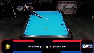 2024 WPBA Dr Pool Jacoby Tour Championship Kelly Fisher vs. Fan-Yu Hsuan