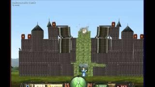 Destroying an "indestructible" castle in just 1 shot