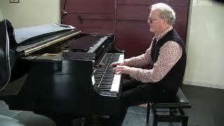 Arjen Seinen speelt "Nun komm der Heiden Heiland" (Bach/Busoni) in de grote kerk van Dalfsen.