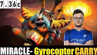  MIRACLE- [Gyrocopter] CARRY 7.36C DOTA 2 HIGHEST MMR MATCH#dota2  #dota2gameplay   #miracle