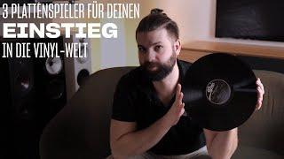 3 Plattenspieler für Deinen Einstieg in die Vinyl-Welt