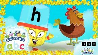 Alphablocks - How Many H Words Do You Know?  | Phonics | Learn to Read