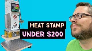 Is the Amazon Heat Stamp Worth Buying? - Leather Heat Foil Stamp Machine