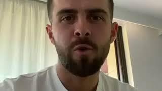 Miralem Pjanic wishing all the best to #khabib