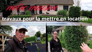 ep1 travaux dans notre maison pour la mettre en location