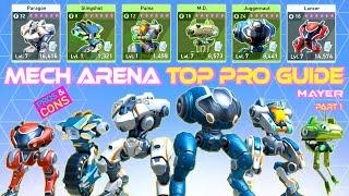 Ultimate Mech Arena Guide: Pros and Cons every MECH! part 1