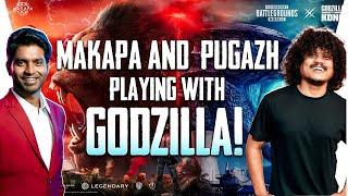 Vijay Tv Pugazh & MaKaPa Playing With Godzilla @parattaipugazh @MrMakapa