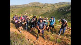 The second day of multi-day hike on Antjie Se Pad. The group "Start Hiking Gqeberha". 29.06.2024