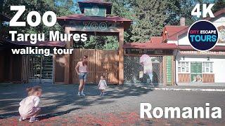 Zoo Targu Mures, ROMANIA  Walking tour | (4k UHD 60fps) May 2022