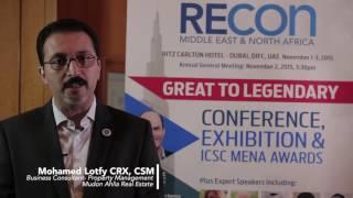 RECon MENA -Interview with Mohamed Lotfy