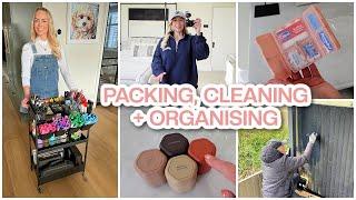 GET IT ALL DONE! Packing, Organising, New Room + Garden Cleaning