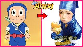 Ninja Hattori IN REAL LIFE  All Characters @WANAPlus