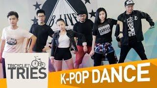 TricycleTV Tries K-Pop Dance to BTS 'Fire' For The First Time