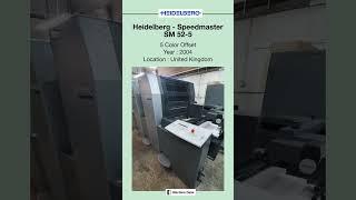 Used Offset Machine For SALE | Heidelberg - Speedmaster SM 52-5 @Machinedalal