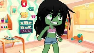 Alex Trasfomation into The She Hulk ll Gacha Club