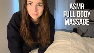 ASMR Full-Body Massage Roleplay 