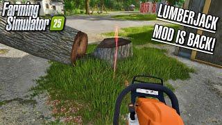 New Mods - Lumberjack, Real Mower, & First Update! (10 Mods) | Farming Simulator 25