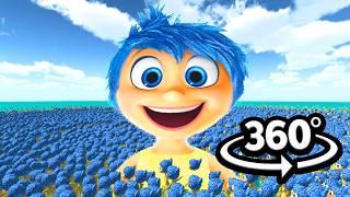 Inside Out 2 JOY 50,000 TIMES! 360° | VR/360° Experience