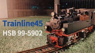 Trainline45 HSB​ 99-5902 Steam Locomotive DCC Sound -​ G Scale