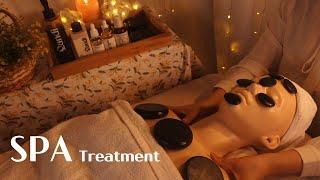 ASMR The BEST Stone SPA Treatment  | Spa Therapist Pampering You (Layered sounds & No Talking)