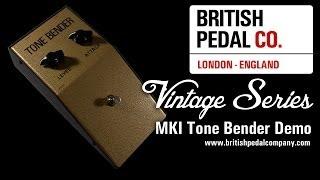 British Pedal Company Vintage Series MKI Tone Bender Demo