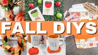 UNIQUE Fall DIYs & Crafts to Make Your Home Cozy and Inviting  I  Fall Dollar Tree DIYS