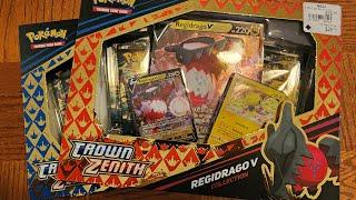 Crown Zenith Regidrago and Regieleki V Boxes - Pokemon Cards Opening
