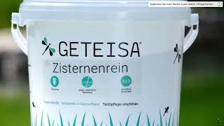 Schnelle und einfache Zisternenreinigung mit Zisternenrein von GETEISA®