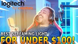 Best Streaming Light for UNDER $100 | Litra Glow | Logitech For Creators