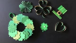 Trifoi din hartie  5 Best DIY Saint Patrick's Day Decorations and Crafts