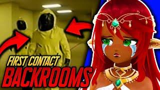 The Backrooms (First Contact) Reaction | Aliciaxdeath Reaction