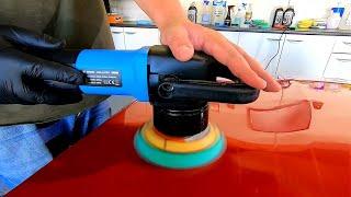 How to polish a car with a DA polisher DAS6 pro for Beginners