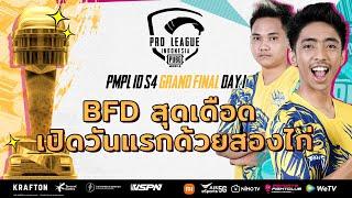 [TH] 2021 PMPL Indonesia Grand Final Day 1 | S4 | BFD สุดเดือด เปิดวันแรกด้วยสองไก่