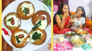 Fuchka eating show with rimjhim @Bulti Bhattacharjee