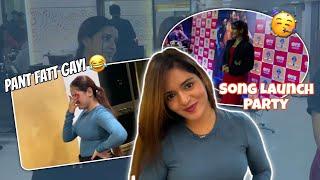 Song launch party  | Media Coverage | it was a hectic day‍| Shifa Memon