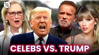 Top Anti-Trump Celebrities: Why They Dislike Donald Trump |⭐ OSSA
