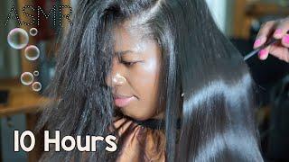 THE BEST HAIR WASHING TR’s n Silk Press🫧Will Put You To Sleep10 HOURS 3A 3B 3C 4A 4B 4C Hair